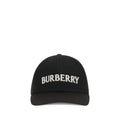 Burberry Black Cotton Cap Baseball Hat