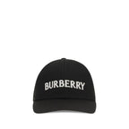 Burberry Black Cotton Cap Baseball Hat