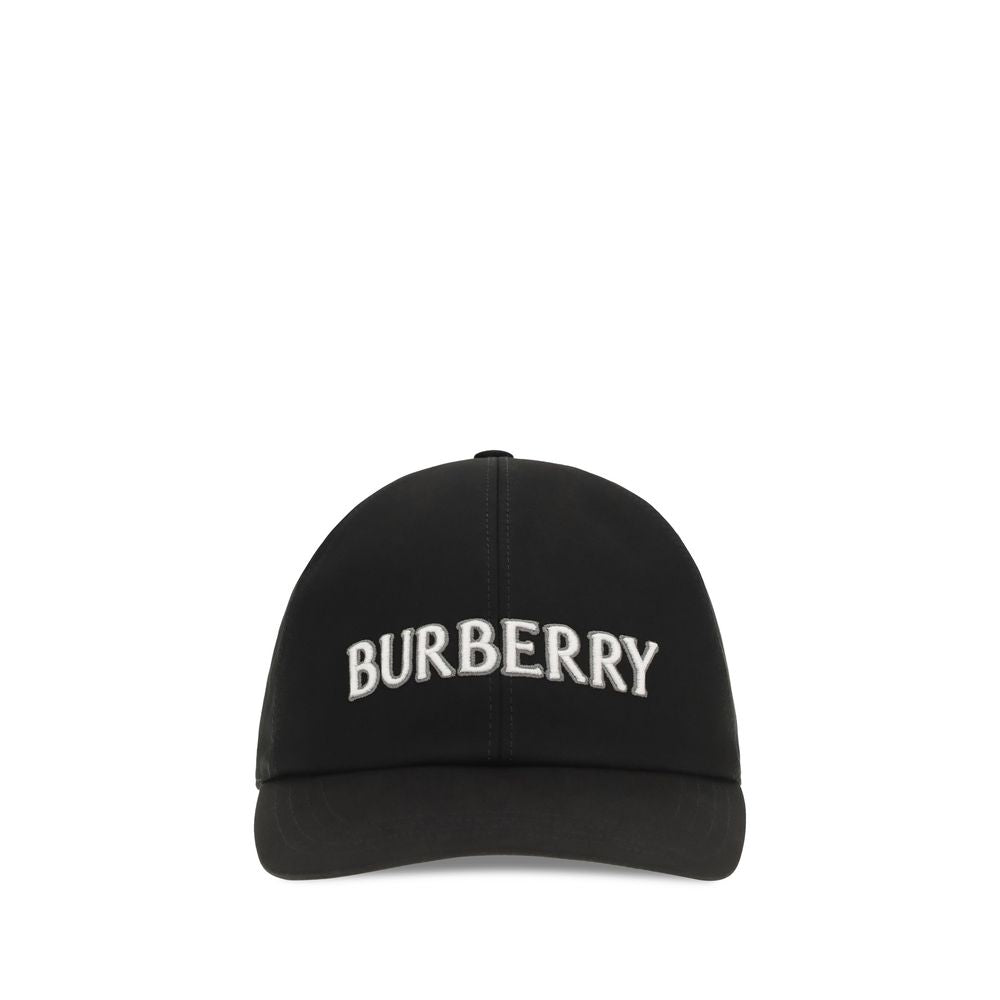 Burberry Black Cotton Cap Baseball Hat
