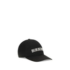 Burberry Black Cotton Cap Baseball Hat