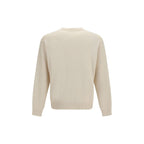 Kenzo beige cotton sweatshirt with soft fabric and classic design, featuring the brand's logo on the front.