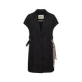 Herno Black Cotton Casual Dress