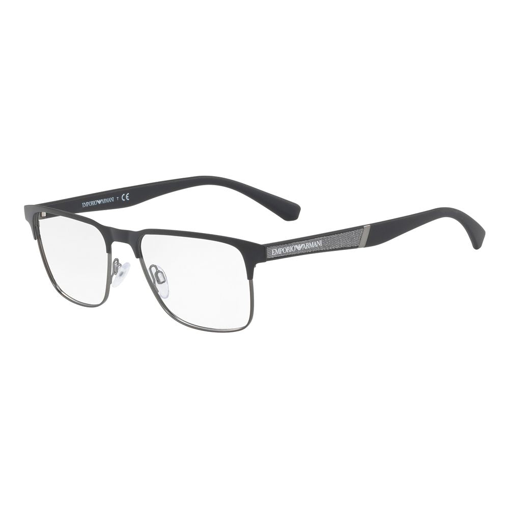 Emporio Armani Black Metal Glasses Frames