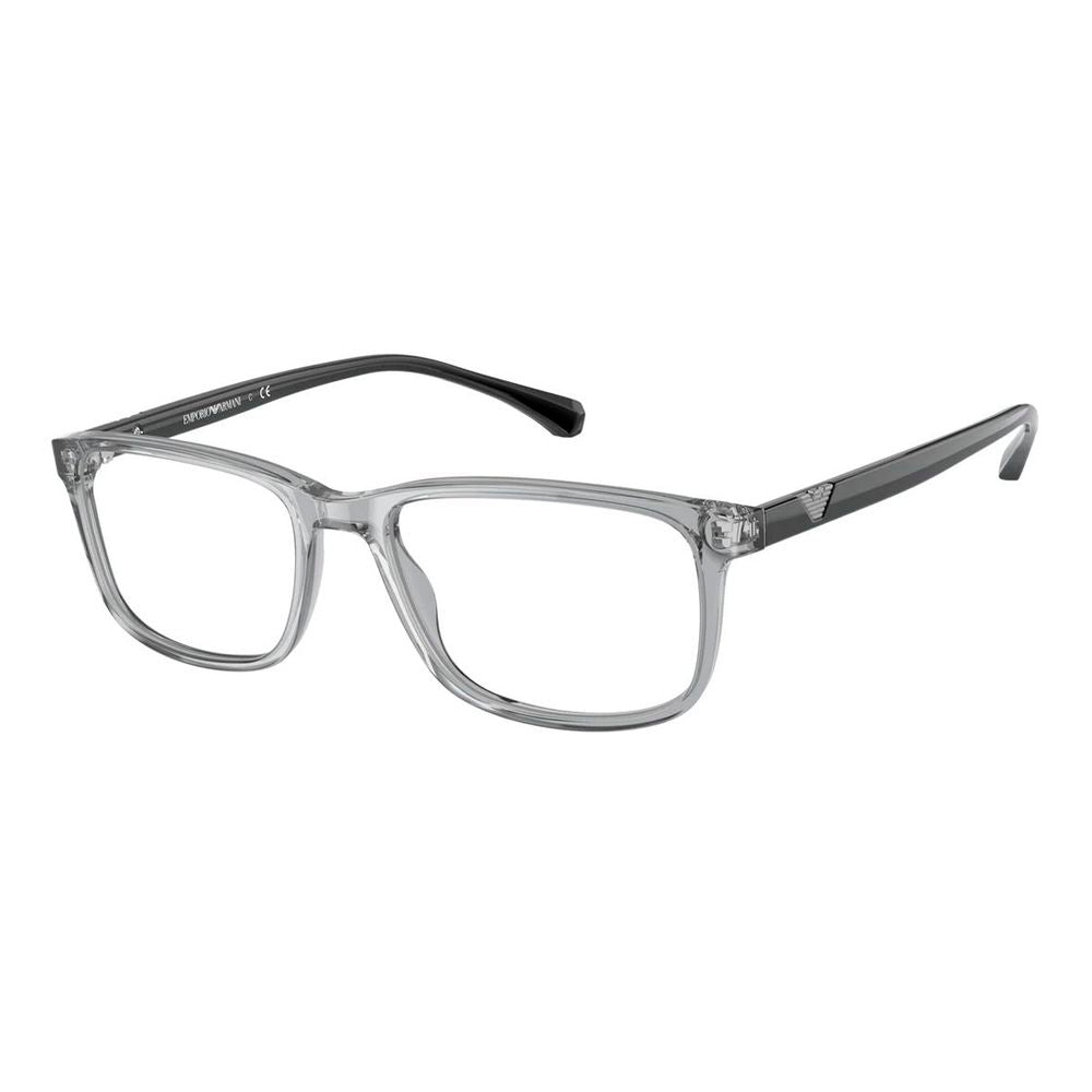 Emporio Armani Transparent Injected Glasses Frames
