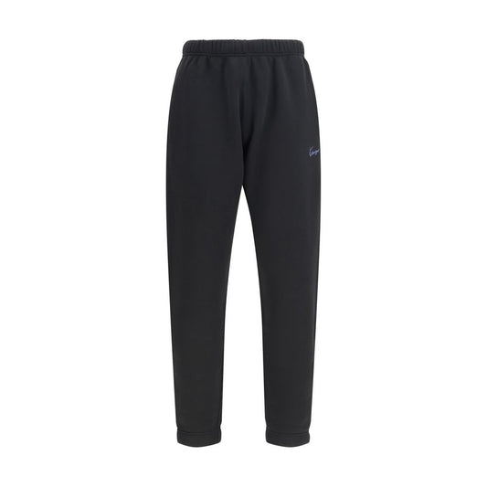 Kenzo Black Cotton Joggers Workout Pants
