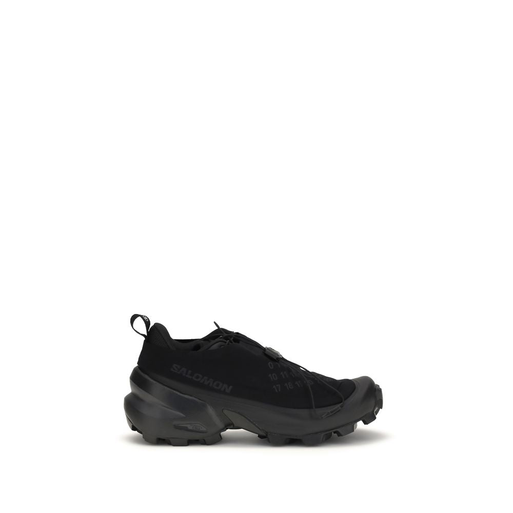 MM6 Black Nylon Athletic Sneakers MM6