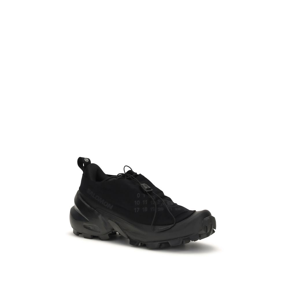 MM6 Black Nylon Athletic Sneakers MM6
