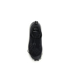 MM6 Black Nylon Athletic Sneakers MM6
