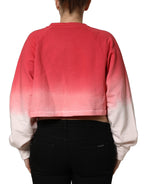 Dolce & Gabbana Multicolor StrawberryPrint Sweatshirt Sweater