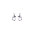 Rabanne Silver Resin Earrings Rabanne