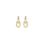 Rabanne Gold Resin Earrings Rabanne