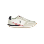 U.S. POLO ASSN. White Polyurethane Men's Sneaker U.S. POLO ASSN.