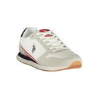U.S. POLO ASSN. White Polyurethane Men's Sneaker U.S. POLO ASSN.
