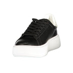U.S. POLO ASSN. Black Polyurethane Women's Sneaker U.S. POLO ASSN.