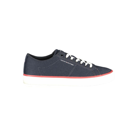 Tommy Hilfiger Blue Polyester Men's Sneaker Tommy Hilfiger