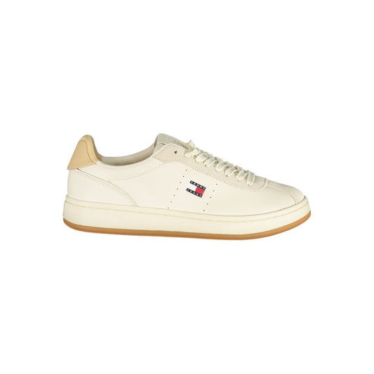 Tommy Hilfiger Beige Polyurethane Womens Sneaker Tommy Hilfiger