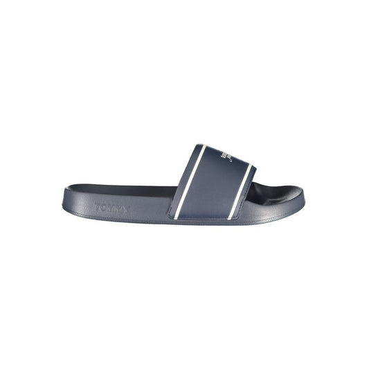 Tommy Hilfiger Blue Polyurethane Women's Slipper Tommy Hilfiger