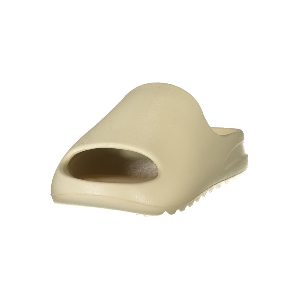 Norway 1963 beige polyurethane women's slippers with cushioned soles and slip-on design, ideal for comfortable indoor wear.
