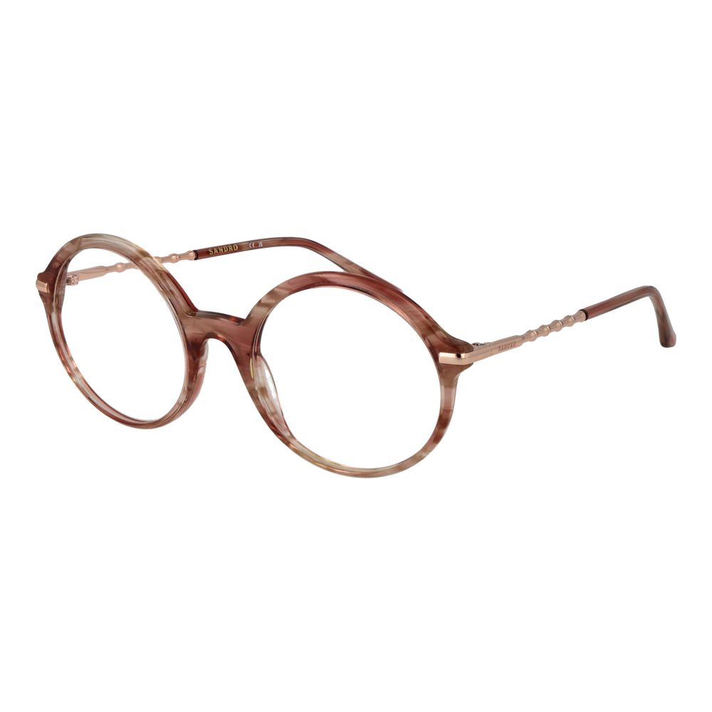 Sandro Pink Acetate & Metal Glasses Frames Sandro