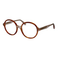 Christian Lacroix Brown Acetate Glasses Frames