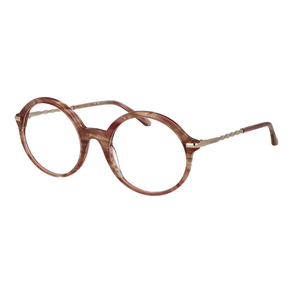 Sandro Pink Acetate Glasses Frames