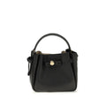 Tory Burch Black Calf Leather Bos Taurus Shoulder Bag Tory Burch
