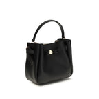 Tory Burch Black Calf Leather Bos Taurus Shoulder Bag Tory Burch