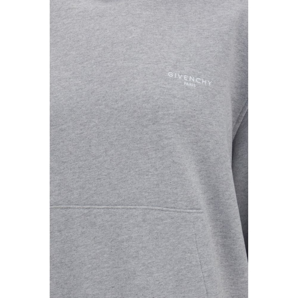 Givenchy Gray Cotton Sweatshirt Givenchy