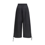 Kenzo Black Polyester Casual Pants Kenzo