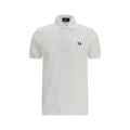 Fred Perry White Cotton T-Shirt Fred Perry