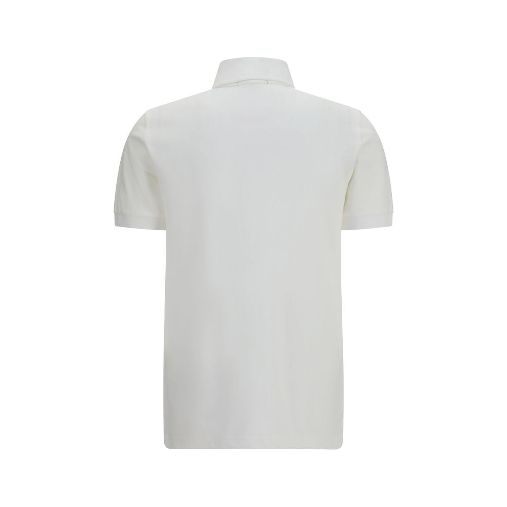 Fred Perry White Cotton T-Shirt Fred Perry