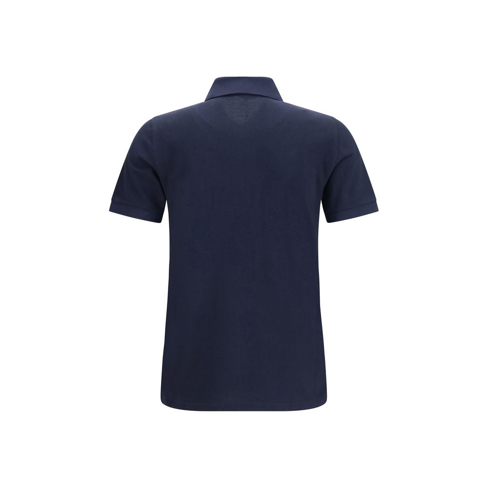 Fred Perry Blue Cotton T-Shirt Fred Perry