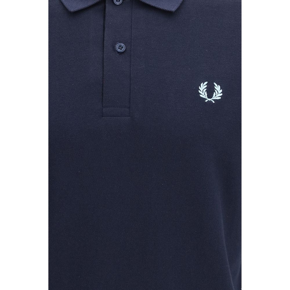 Fred Perry Blue Cotton T-Shirt Fred Perry