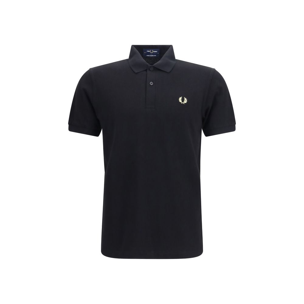 Fred Perry Black Cotton Polo Shirt Fred Perry