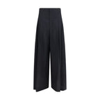 Brunello Cucinelli Black Cotton Casual Pants Brunello Cucinelli