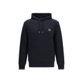 Fred Perry Black Cotton Sweatshirt Fred Perry