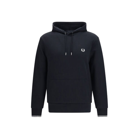 Fred Perry Black Cotton Sweatshirt Fred Perry