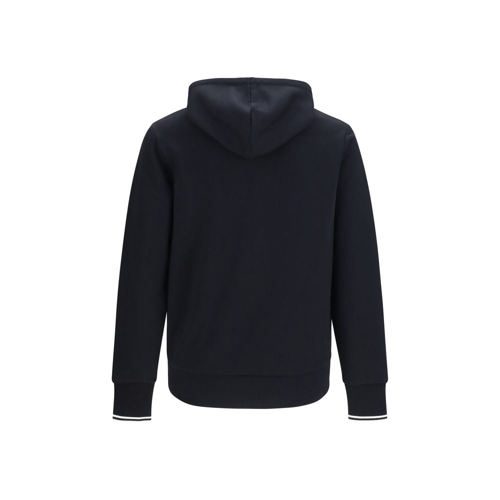 Fred Perry Black Cotton Sweatshirt Fred Perry