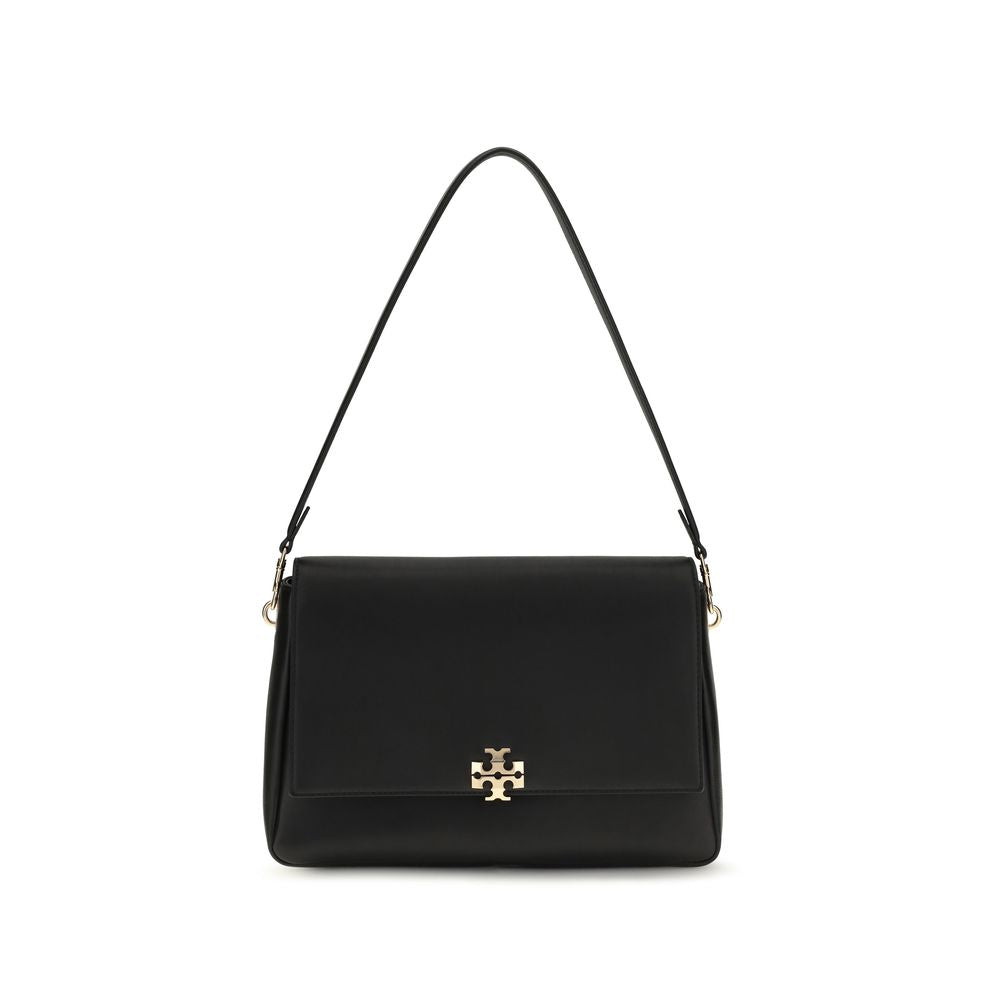 Tory Burch Black Calf Leather Bos Taurus Shoulder Bag Tory Burch