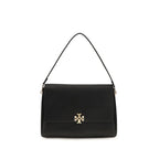 Tory Burch Black Calf Leather Bos Taurus Shoulder Bag Tory Burch