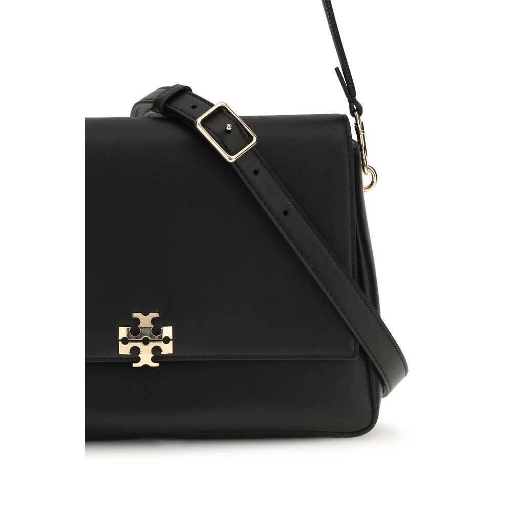 Tory Burch Black Calf Leather Bos Taurus Shoulder Bag Tory Burch