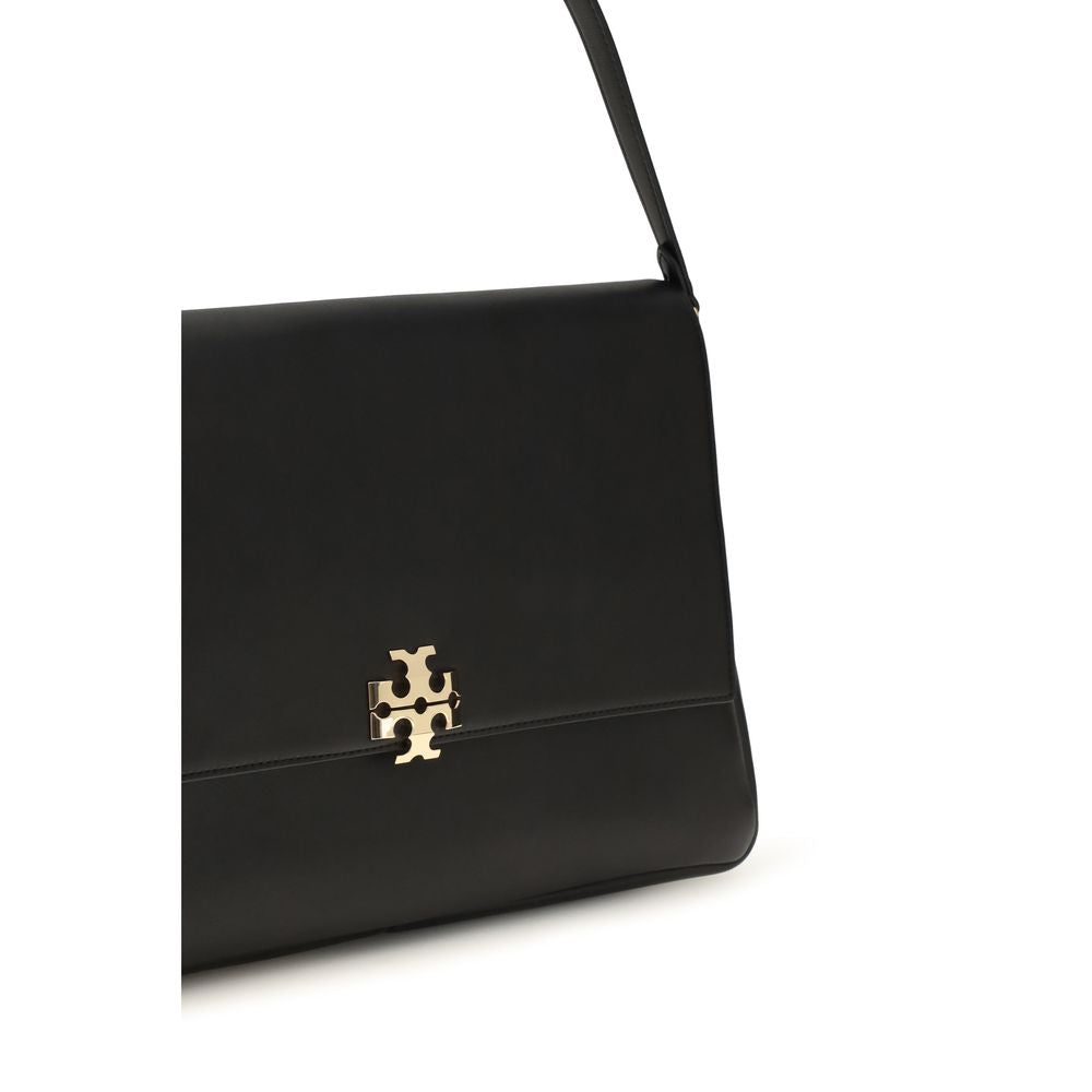 Tory Burch Black Calf Leather Bos Taurus Shoulder Bag Tory Burch