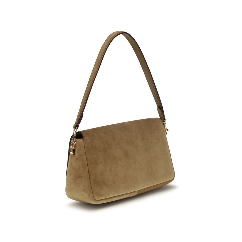 Tory Burch Beige Leather Shoulder Bag Tory Burch