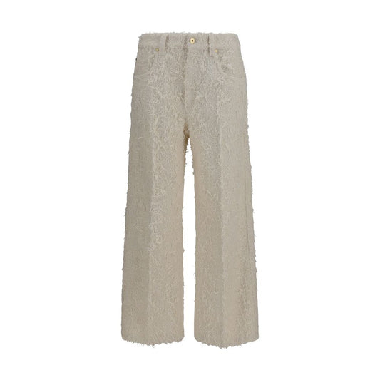 Brunello Cucinelli Beige Cotton Cropped Pants Brunello Cucinelli