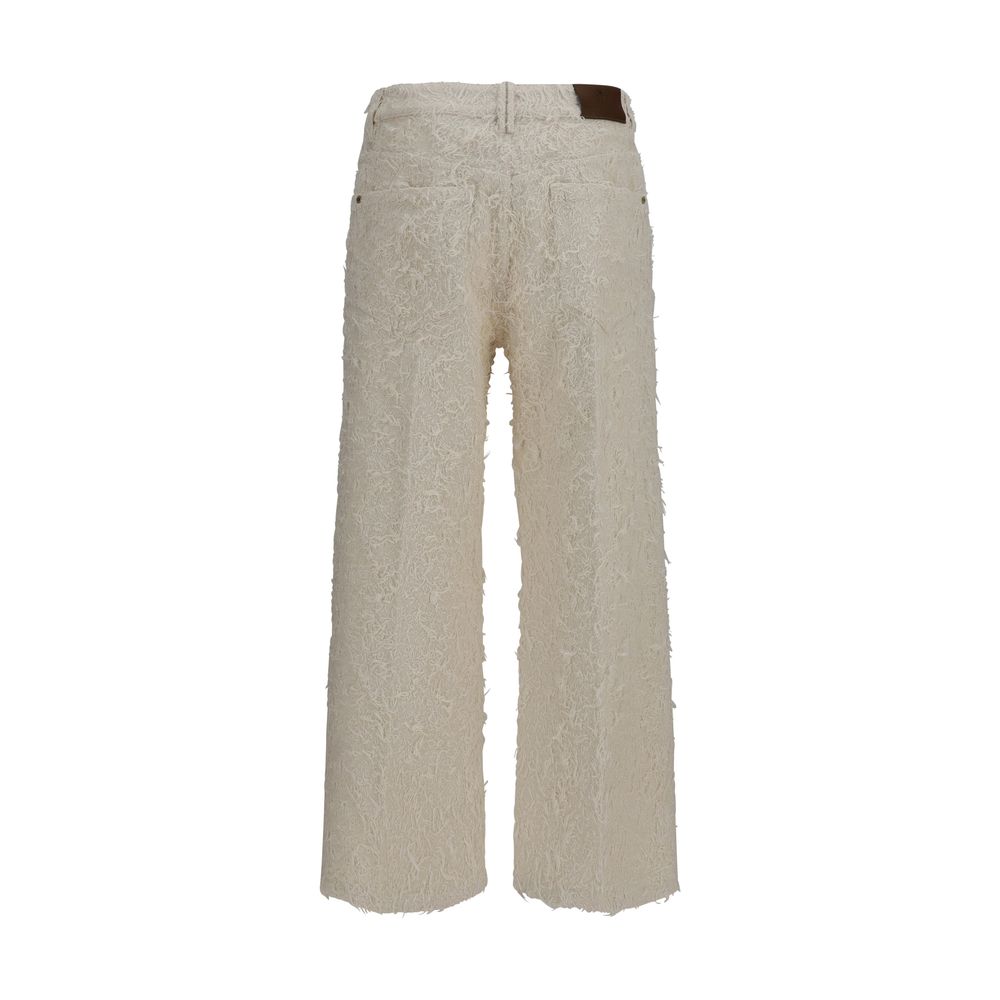 Brunello Cucinelli Beige Cotton Cropped Pants Brunello Cucinelli