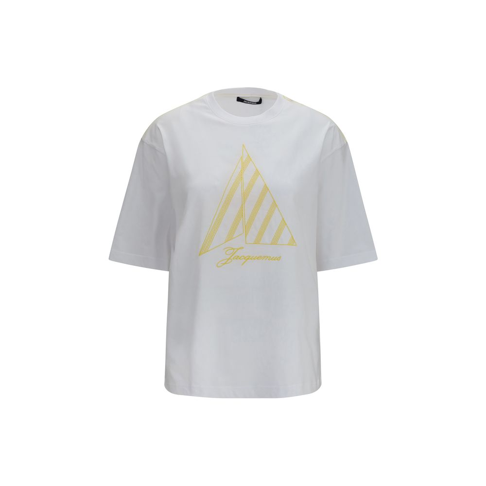 Jacquemus White Cotton T-Shirt Jacquemus