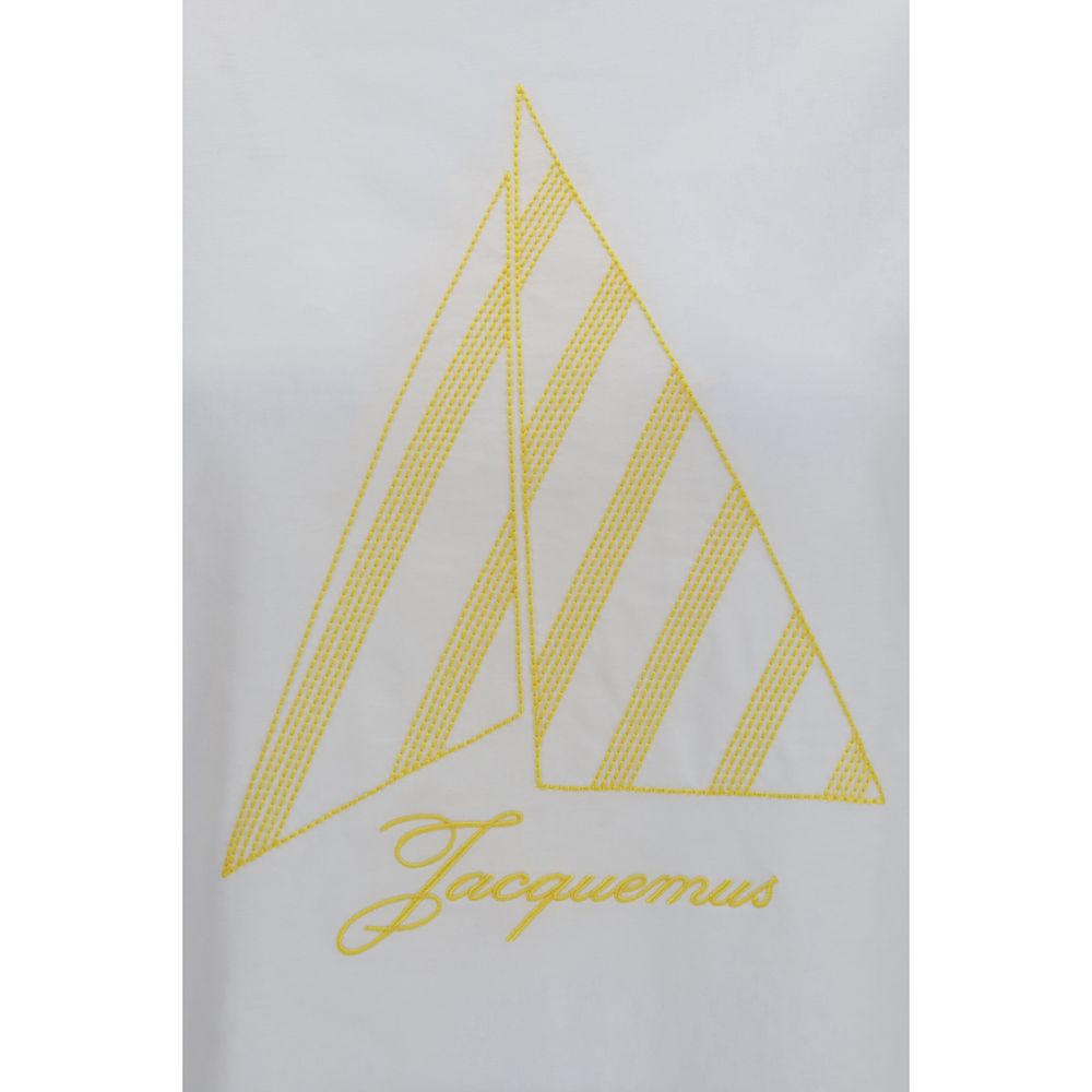 Jacquemus White Cotton T-Shirt Jacquemus