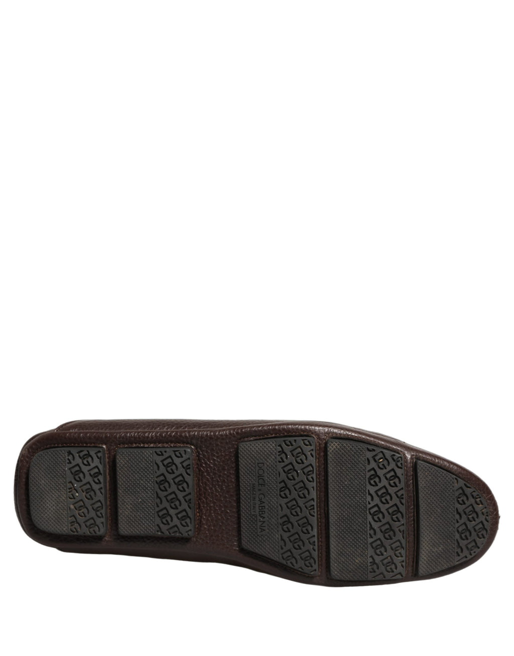 Dolce & Gabbana Brown Deerskin Leather Driver Loafers Shoes - Eljoys Fashion 