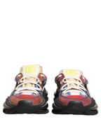 Dolce & Gabbana Multicolor Panelled Airmaster Sneakers Shoes Dolce & Gabbana