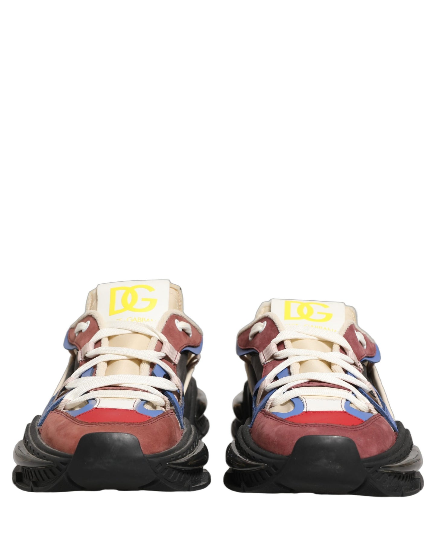 Dolce & Gabbana Multicolor Panelled Airmaster Sneakers Shoes Dolce & Gabbana